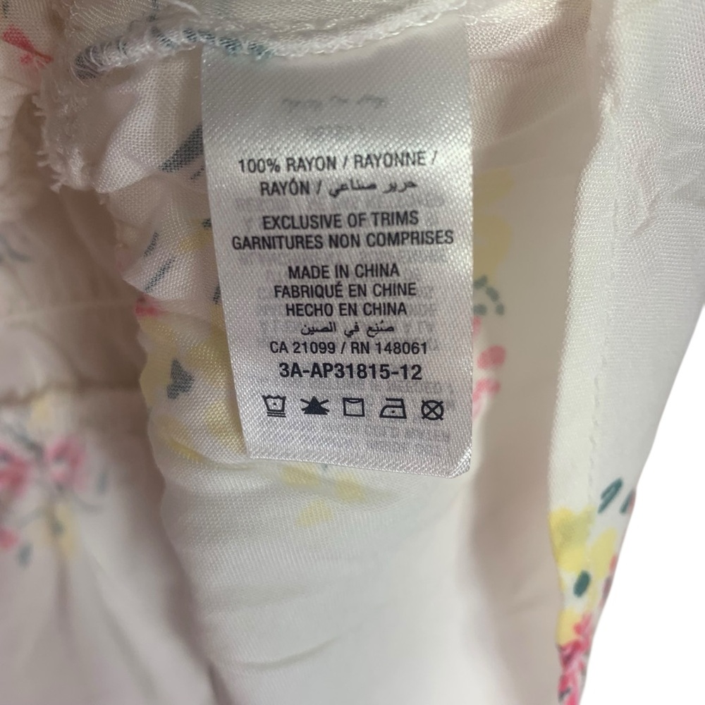 Ardene White Floral Off-Shoulder Top large - Picture 10 of 11